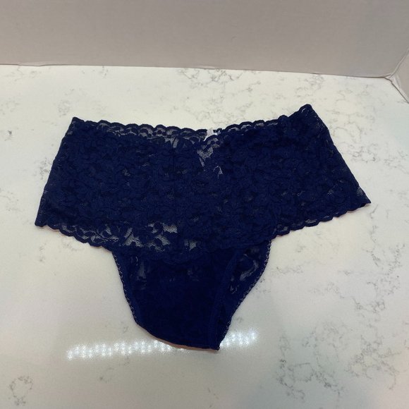 Hanky Panky Other - Hanky Panky Blue Retro Lace Thong